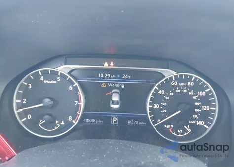 2022 Nissan Altima Sr Fwd из США, поврежденный, VIN 1N4BL4CV9NN373374